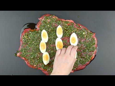 Потрясающе вкусный мясной рулет по-аргентински. Не оторваться!