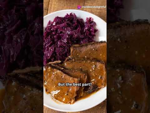 The German Food - Sauerbraten #shorts #short #shortvideo #video #germany  #food #world #history