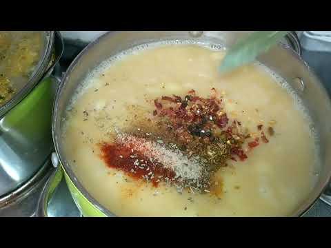 Самый обычный гороховый суп - очень вкусное постное блюдо.