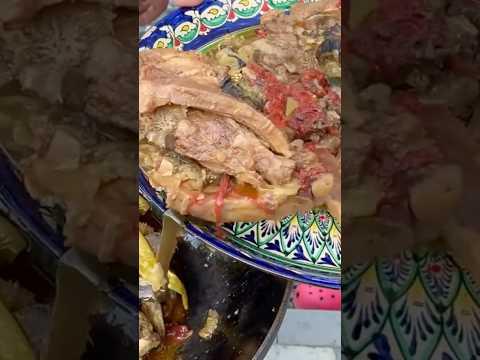 Мясо с овощами,что может быть лучше?! Хашлама в казане на костре