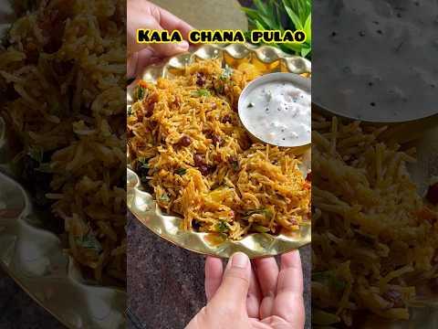 Aaj Ki 30 Minute Wali Lunch Thali | Kala Chana Pulao #shorts #youtubeshorts #minivlog