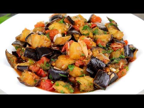 Семья из Грузии научила меня - Тушеные баклажаны вкуснее мяса! Простой рецепт закуски удивил гостей.