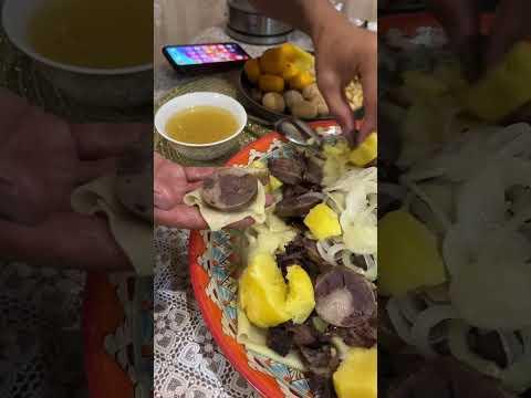 #мукбангнарусском #mukbang #мясо #бешбармақ #асмр #еда #казахи