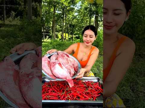 Fish crispy with chili cook recipe #cooking #shortvideo #food #shorts #recipe