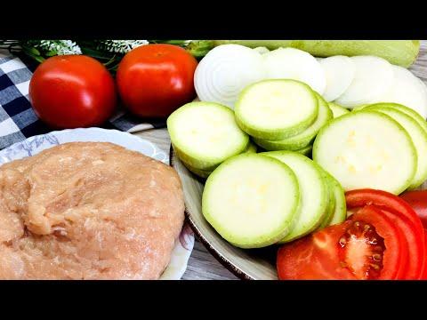 Кабачки не успеваю готовить! Вкуснее мяса!