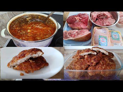 ВЛОГ/ ЦЕНЫ НА МЯСО. ВКУСНЫЙ БОРЩ. СОЧНЫЕ КУРИНЫЕ ОТБИВНЫЕ.