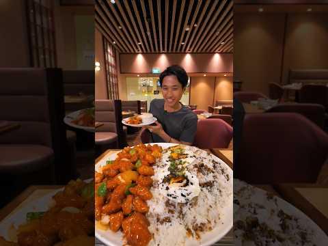 6KG Biggest Plate of Sweet & Sour Pork with Rice Challenge! #foodchallenge