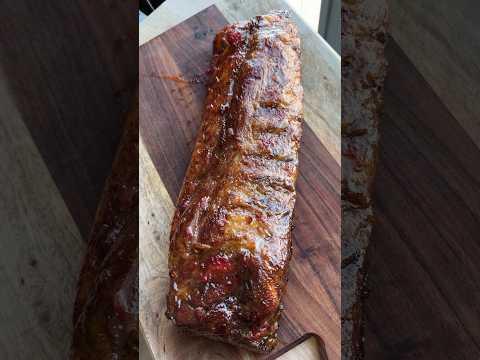 Spicy strawberry jam ribs