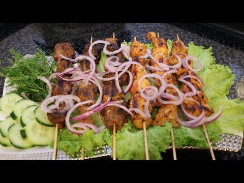 Очень вкусный шашлык на электрогриле