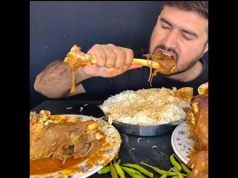 ASMR: EATING SPICY MUTTON CURRY