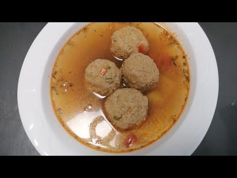 Вкусный суп с фрикадельками по Баварски