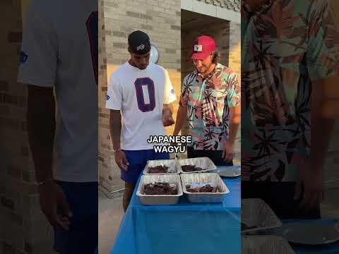 Steak Taste Test w Josh Allen