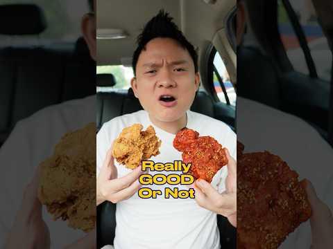 Trying Malaysia MyeongDong Topokki fried chicken! #reallygoodornot #malaysiafood #hungrysam