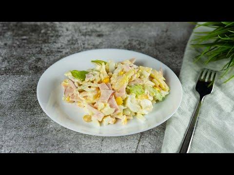 Салат Нежность / вкусный салат за 15 минут