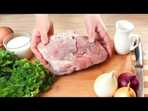 ХИТРЫЙ ТРЮК, как РАЗМОРОЗИТЬ МЯСО быстро и микроволновки