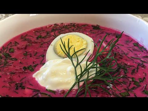 СВЕКОЛЬНИК на КЕФИРЕ с ГОВЯДИНОЙ (идеальный холодный летний суп, вкуснее любой окрошки!!!)