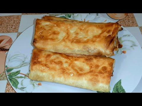 Из лаваша на перекус готовлю потрясающе вкусные рулетики