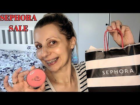 MAKEUP and SKIN CARE SHOPPING: SEPHORA SALE + HAUL