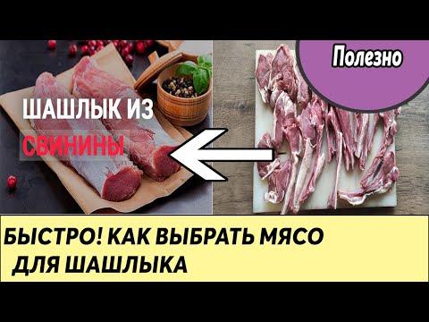 Как выбрать мясо для шашлыка