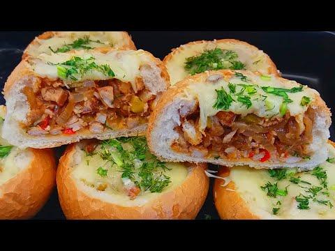 Чудо,как вкусно! Их Всегда Мало! Булочки с Мясом.