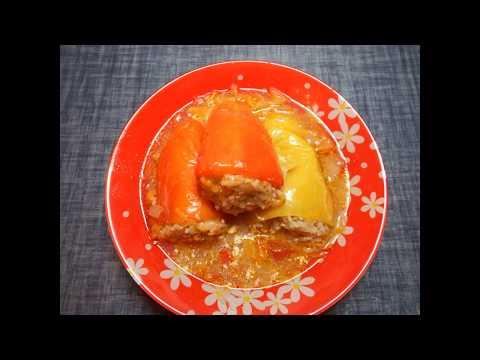 ФАРШИРОВАННЫЕ ПЕРЦЫ - ПОШАГОВЫЙ ВКУСНЫЙ РЕЦЕПТ