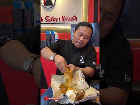 PALING UNIK CARA BUNGKUSNYA NASI PADANG