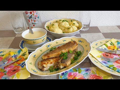 Вкусный соус !Цветная капуста с рисом!Жареная рыба!