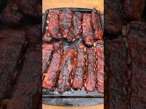 Grilled appetizer ribs