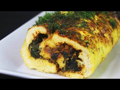 СОЧНЫЙ РУЛЕТ ИЗ КУРИНОЙ ГРУДКИ | ВКУСНО И ОРИГИНАЛЬНО!