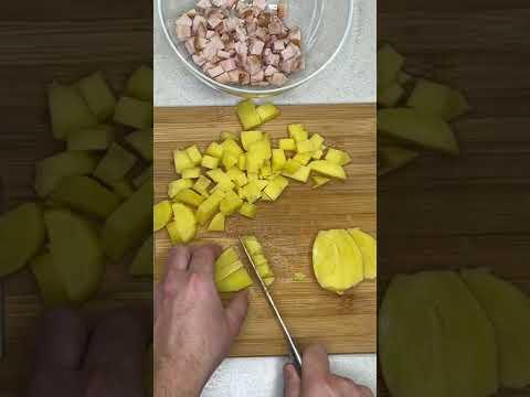 Вкусный и сытный салатик