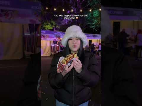 Everything I ate at a winter night market 