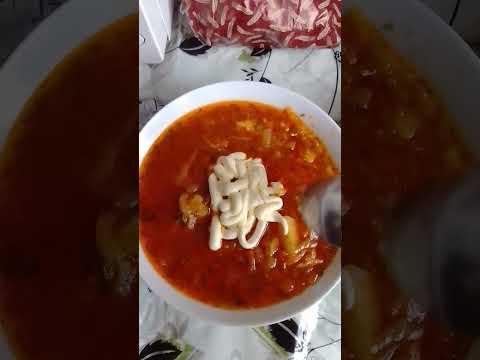 У нас сегодня на обед,сытней борща вкуснее нет