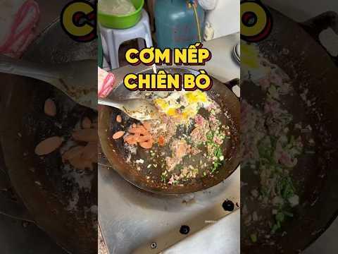 CƠM NẾP CHIÊN BÒ #food