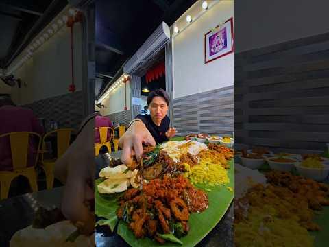 Ultimate Indian Banana Leaf Curry Challenge! #foodchallenge