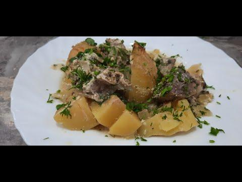 Очень вкусное блюдо из картошки с мясом, на праздник и на каждый день!