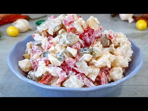 Съедят за минуту! Необыкновенно вкусный САЛАТ/Это ОБЪЕДЕНИЕ!!! Обычного ОЛИВЬЕ уже не хочется!