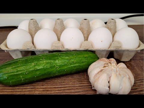 САЛАТ за 5 МИНУТ   Вкусный и СЫТНЫЙ / РЕЦЕПТ Салата  из Простых Продуктов!