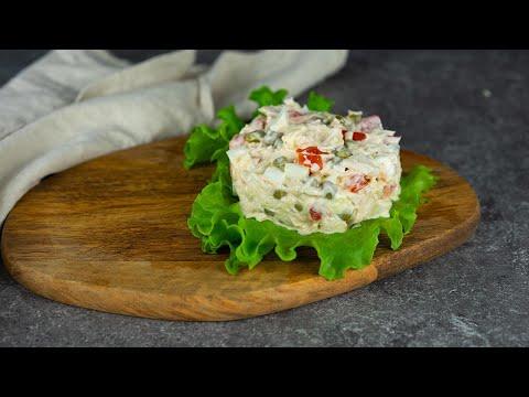 Салат с куриной грудкой  /  очень вкусный салат