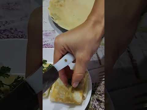 Блинчики на молоке с мясом полный рецепт на канале