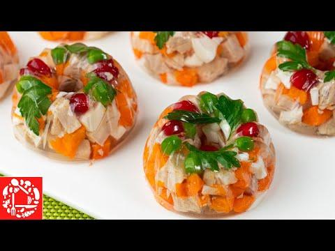 Порционное Заливное с мясом на Праздничный стол! Справится каждый!