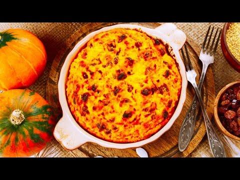 Творожная запеканка с тыквой. Блюда из тыквы быстро и вкусно