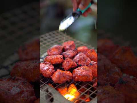 Chicken Barbeque (B.B.Q) Recipe | Rainy Monsoon Special Chicken BBQ Dishes | Village Chicken Recipe.