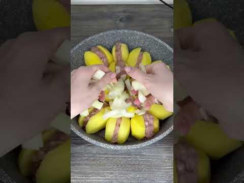 Идеально вкусное блюдо из КАРТОШКИ и фарша 