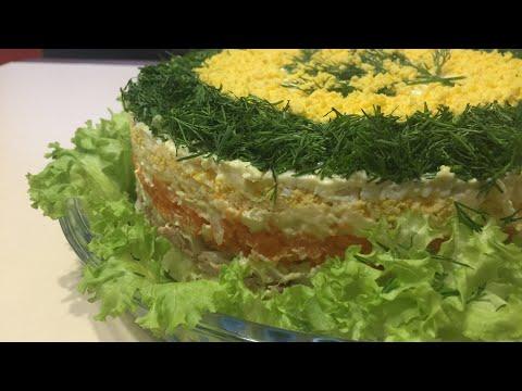 Салат "МИМОЗА" Очень Вкусный и Нежный! Mimosa salad!