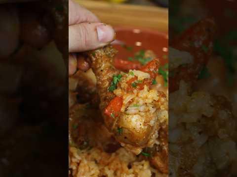 Pollo y arroz #recipe