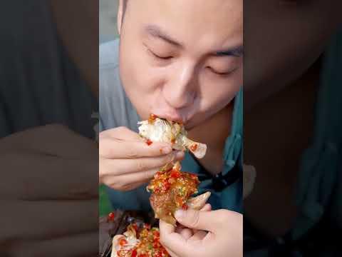 Roast chicken with spicy sauce is so delicious |TikTok Video|Eating Spicy Food and Funny Pranks