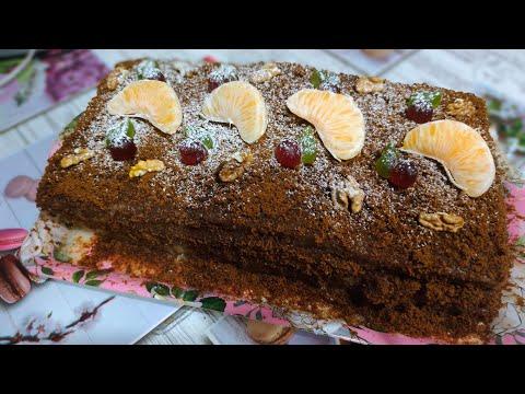 Вкуснейший праздничный торт быстро и легко