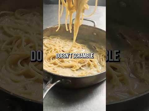 Chef Tips for Better Carbonara