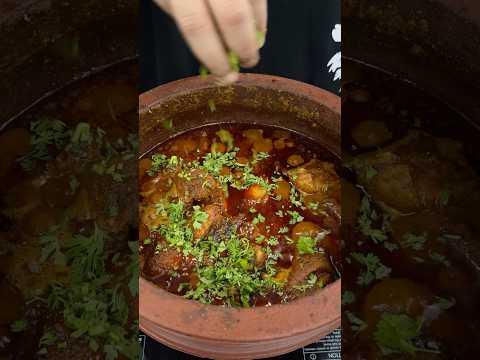 Handi Chicken ASMR Cooking || #shorts #food #cooking #asmr #recipe #indianasmrworld #nonveg #chicken