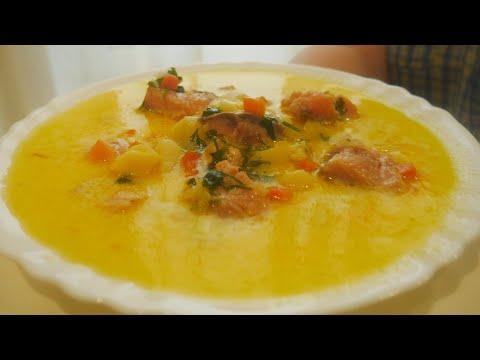 СЫРНЫЙ СУП С ГОРБУШЕЙ (вкусно,быстро,бюджетно)